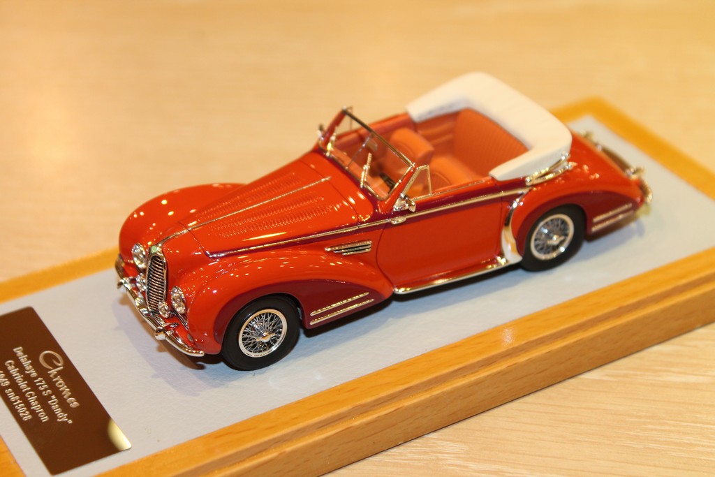 DELAHAYE 175 S "DANDY" 1949 CHROMES 1/43°