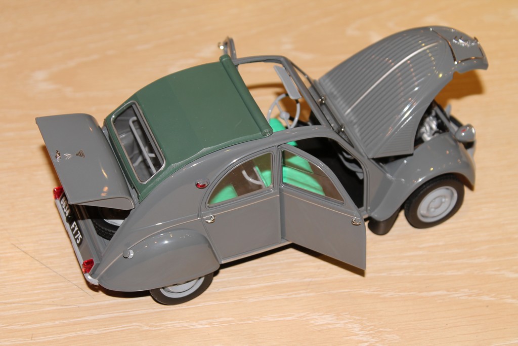 CITROEN 2CV AZL 1957 GRISE NOREV 1/18°
