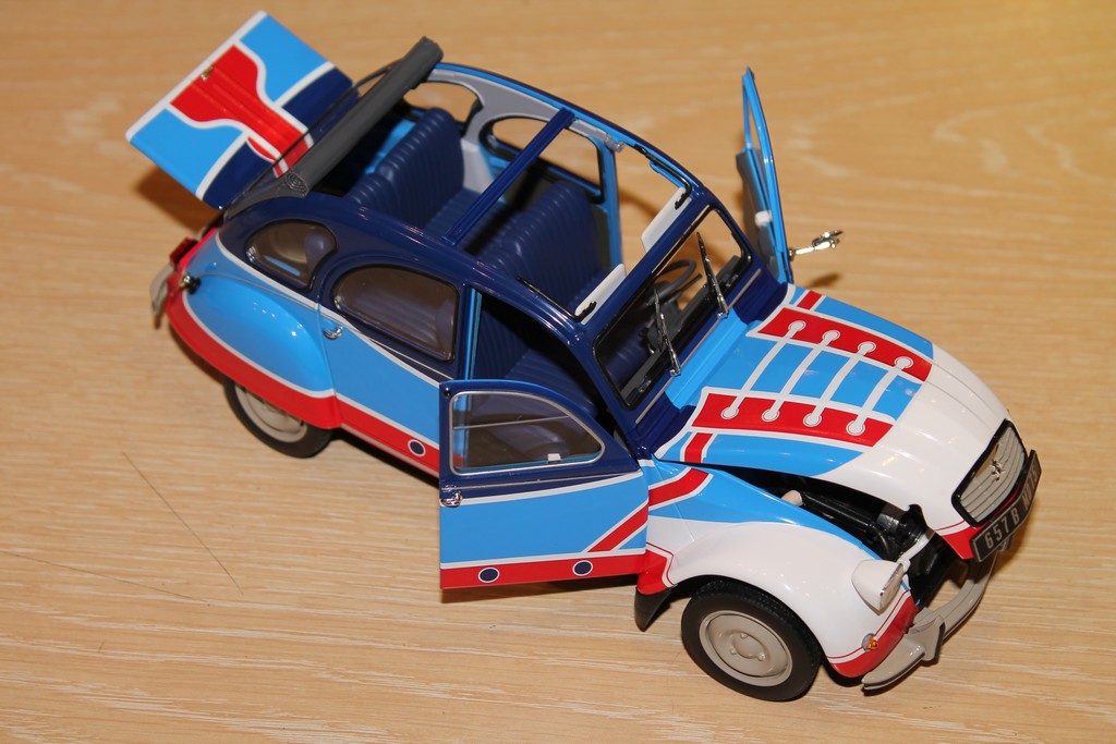 CITROEN 2CV 6 BASKET 1976 NOREV 1/18°