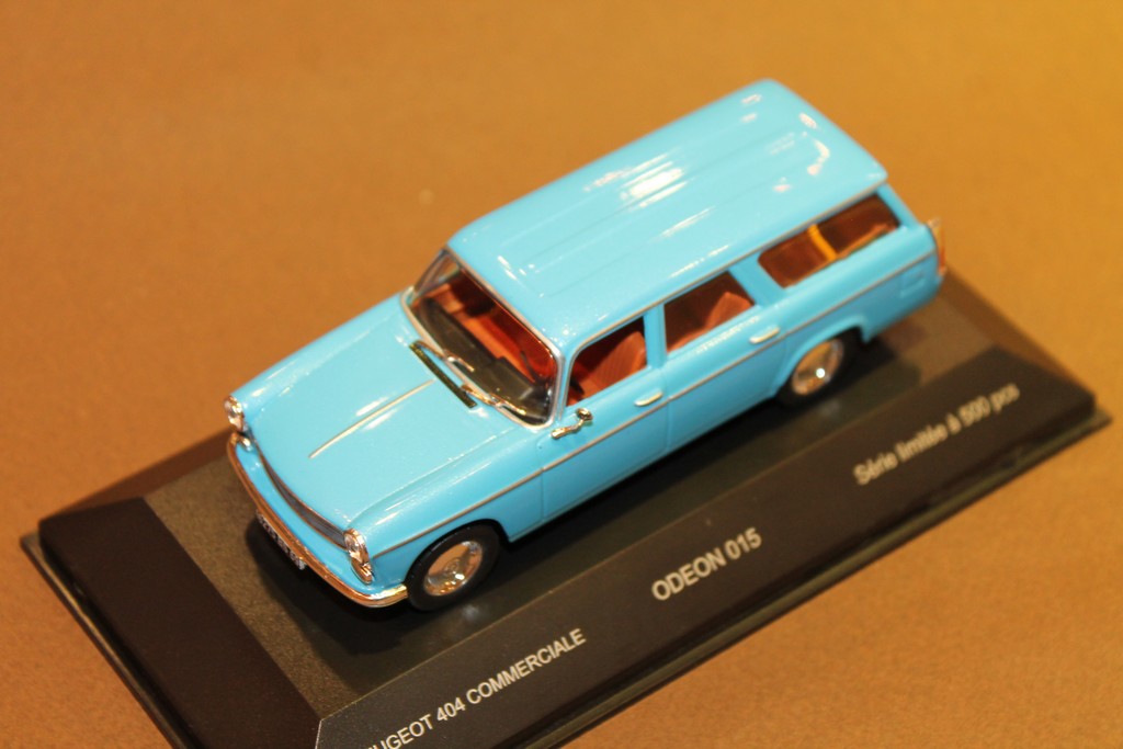 ODEON 015 PEUGEOT 404 COMMERCIALE 1/43 