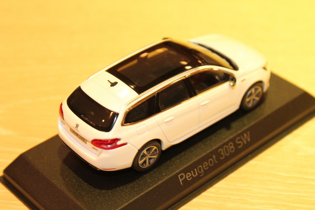 PEUGEOT 308 SW 2017 BLANCHE NOREV 1/43°