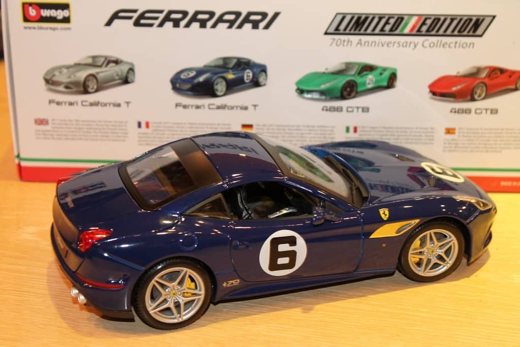 FERRARI CALIFORNIA T "SUNOCO" BURAGO 1/18°