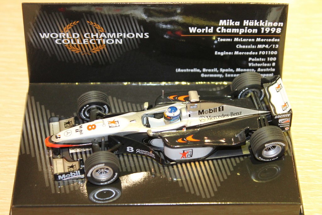 Mclaren Mercedes Mp413 Hakkinen Wc 1998 Minichamps 143 - 
