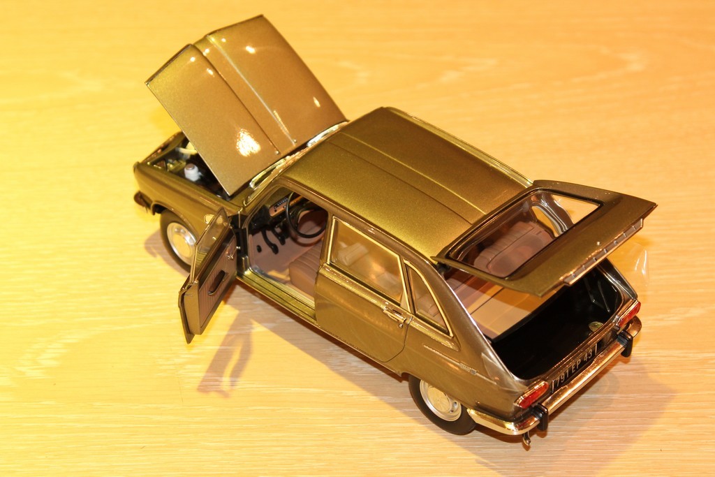 RENAULT 16 1968 GRIS METAL NOREV 1/18°