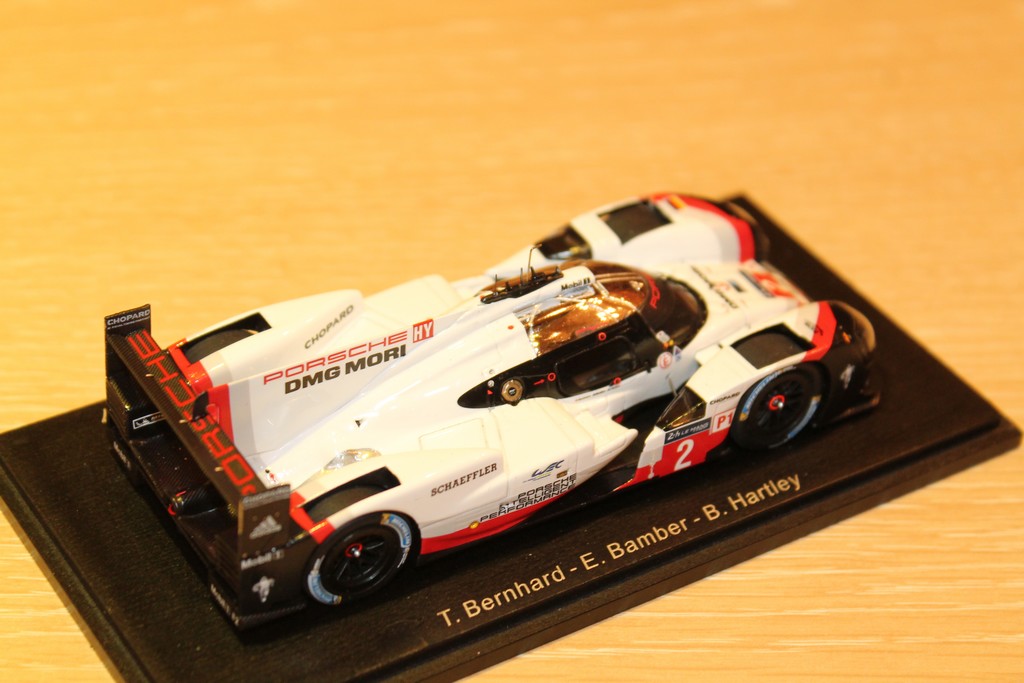 PORSCHE 919 HYBRID VAINQUEUR  LE MANS 2017 SPARK 1/43°