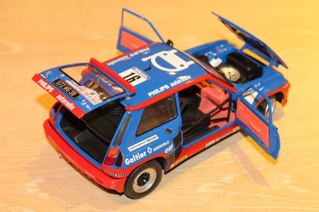 RENAULT 5 TURBO GR B - RALLYE DE LOZERE 1985 SOLIDO 1/18