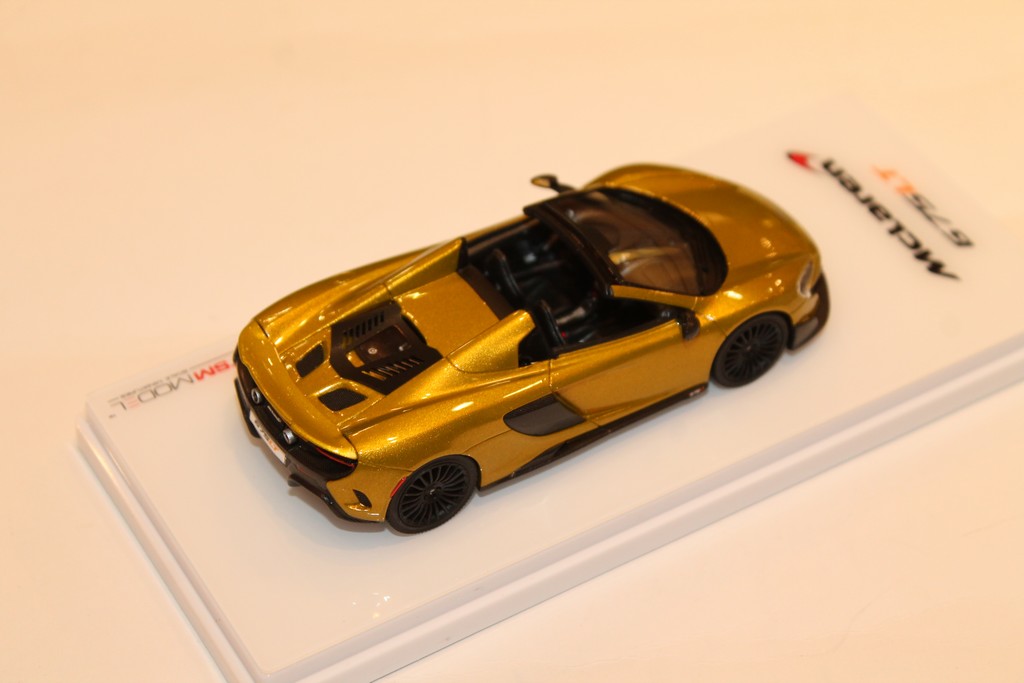 MCLAREN 675LT SPIDER 2016 JAUNE TSM 1/43°