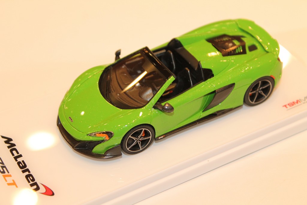 MCLAREN 675LT SPIDER 2016 VERTE TSM 1/43°