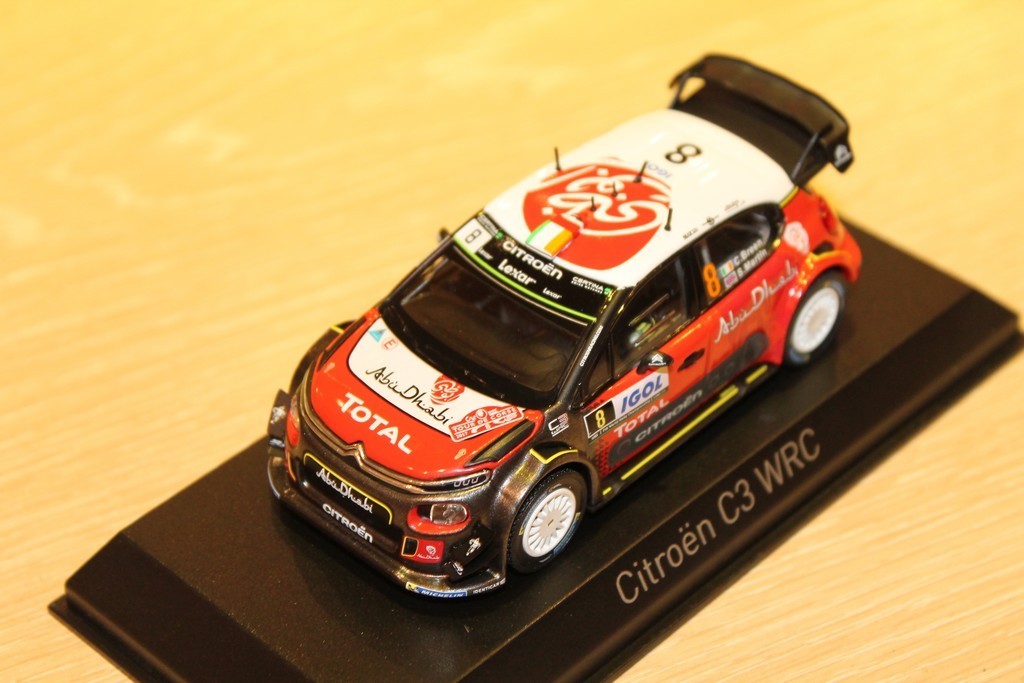 CITROEN C3 WRC BREEN CORSE 2017 NOREV 1/43°