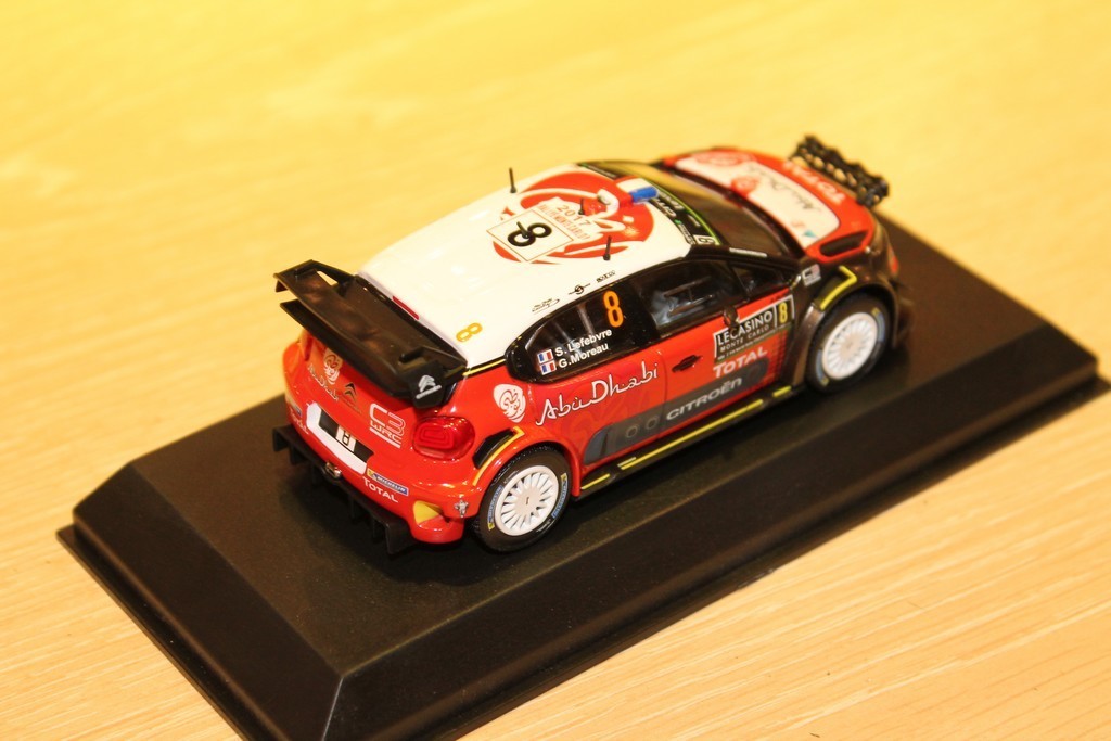 CITROEN C3 WRC LEFEBVRE MONTE CARLO 2017 NOREV 1/43°