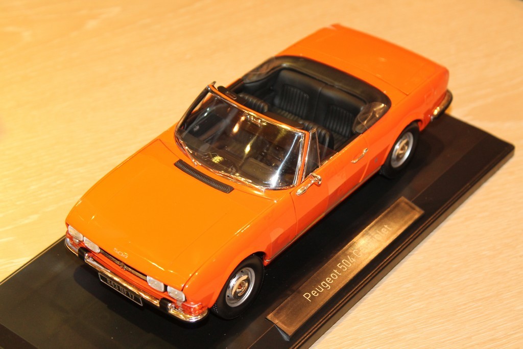 PEUGEOT 504 CABRIOLET 1970 NOREV 1/18°