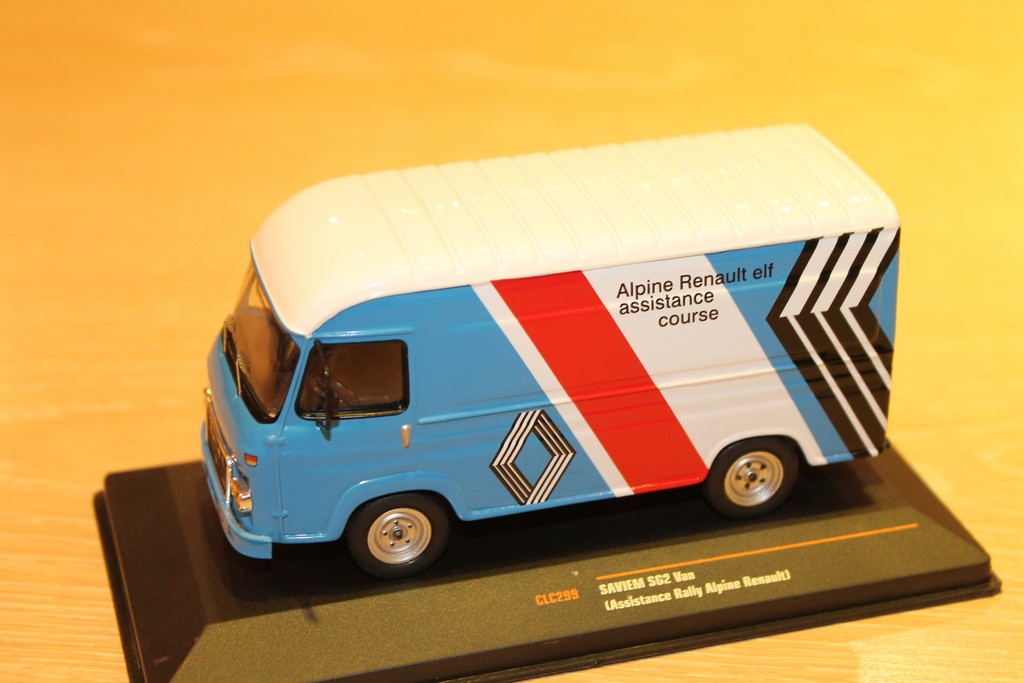 SAVIEM SG2 ASSIST ALPINE 1974 IXO 1/43°
