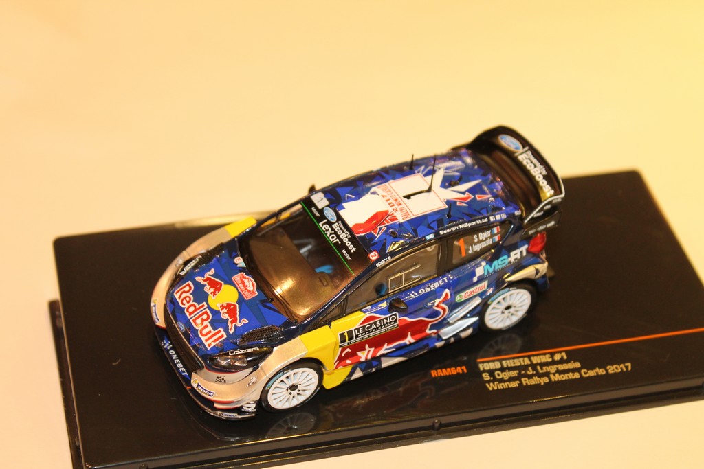 FORD FIESTA WRC #1 RALLY MONTE CARLO 2017 IXO 1/43°