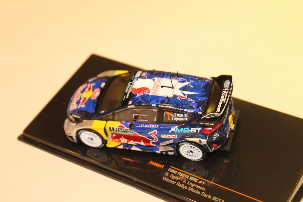 FORD FIESTA WRC #1 RALLY MONTE CARLO 2017 IXO 1/43°