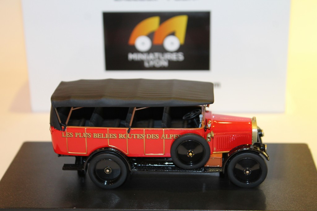 BERLIET 1CB 1921 CHAR A BANC MINIATURES LYON 1/43°