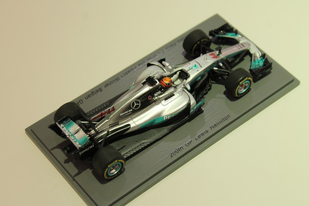 MERCEDES AMG-F1 W08 WIN GP BELGIQUE 2017 SPARK 1/43°