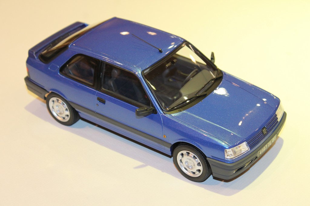 PEUGEOT 309 GTI16 1991 BLEU NOREV 1/18°