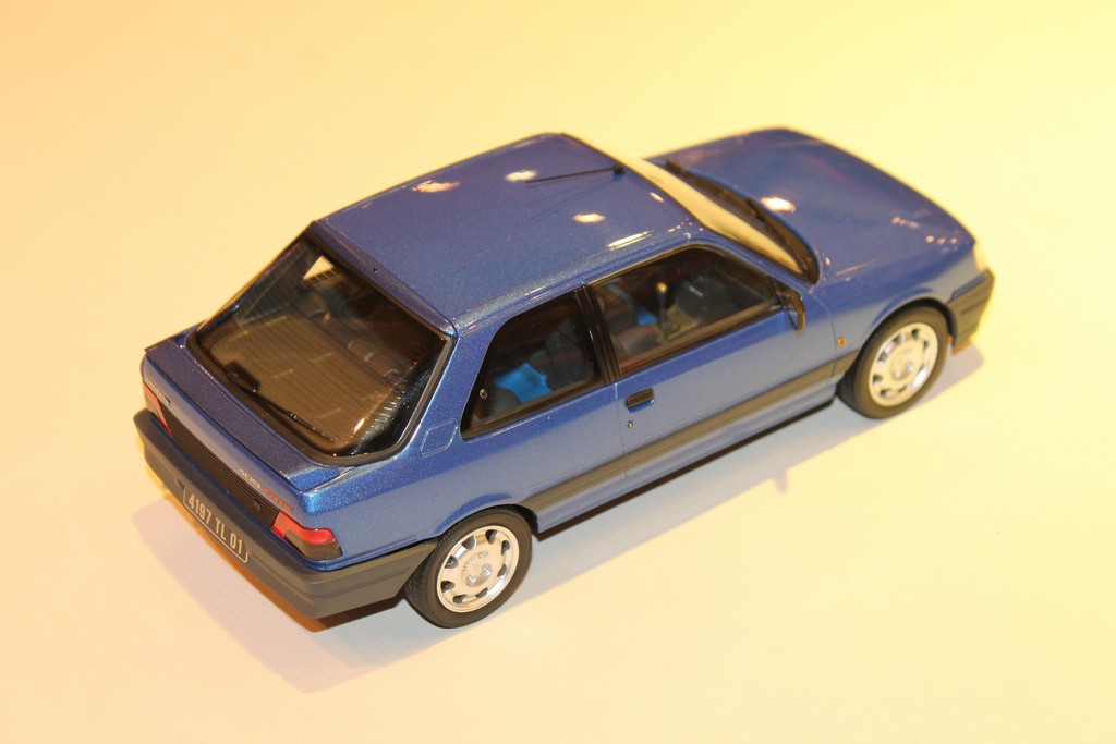PEUGEOT 309 GTI16 1991 BLEU NOREV 1/18°