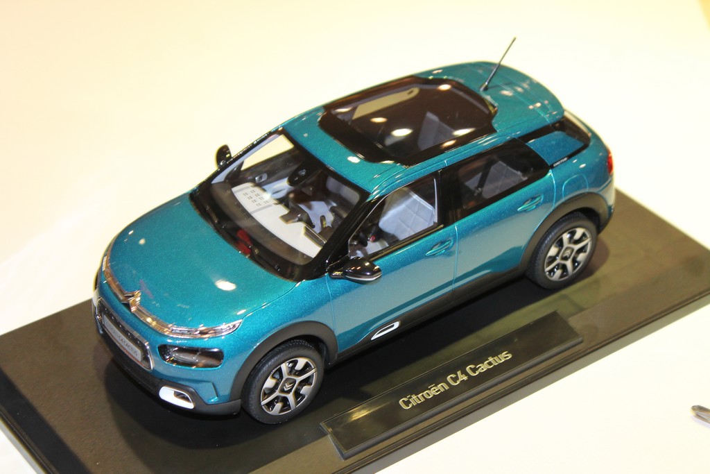 CITROEN C4 CACTUS BLEU 2018 NOREV 1/18°