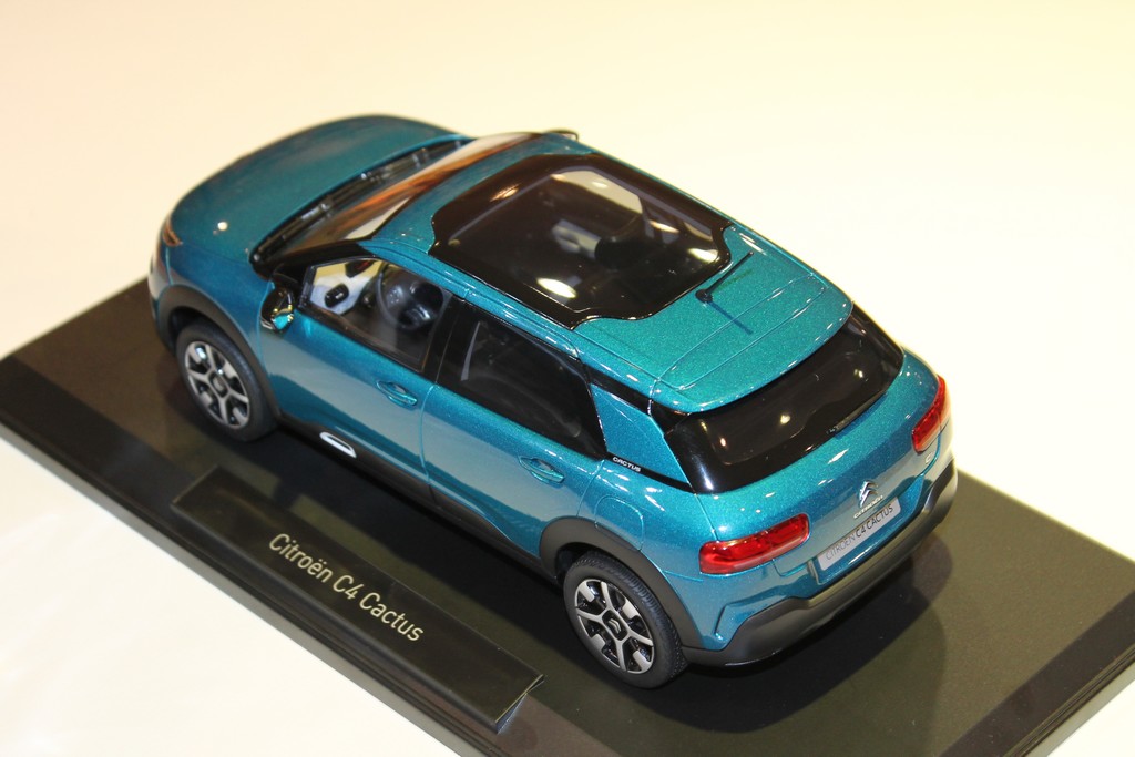 CITROEN C4 CACTUS BLEU 2018 NOREV 1/18°