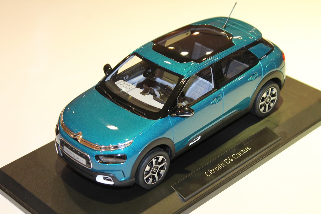 CITROEN C4 CACTUS BLEU 2018 NOREV 1/18°