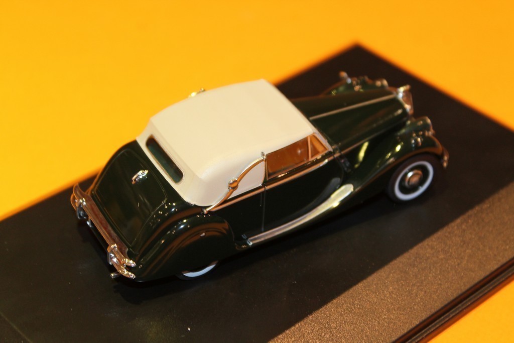 JAGUAR MKV CAB CLOSED VERTE 1951 OXFORD 1/43°