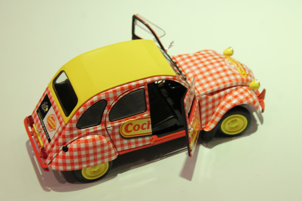 CITROEN 2CV COCHONOU TDF 2017 SOLIDO 1/18°