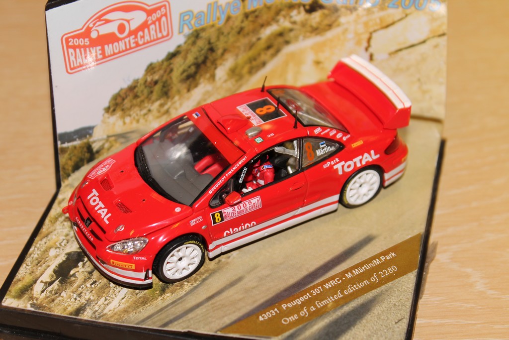 PEUGEOT 307 WRC  MC 2005 VITESSE 1/43°