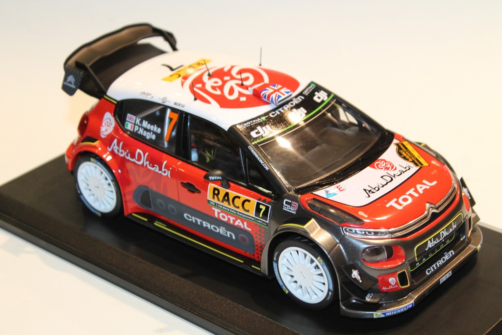 CITROEN C3 WRC WIN ESPAGNE 2017 NOREV 1/18°