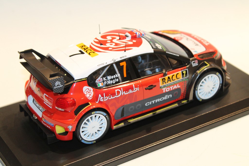 CITROEN C3 WRC WIN ESPAGNE 2017 NOREV 1/18°