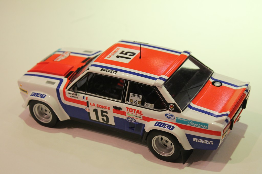 FIAT 131 ABARTH  TOUR DE CORSE 1980 SOLIDO 1/18°