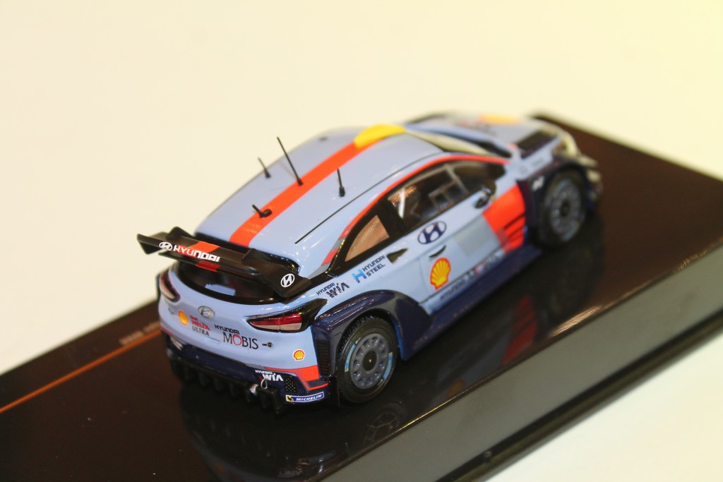 HYUNDAI COUPE I20 WRC RALLYE ESPAGNE N°4/5 2017  IXO 1/43°