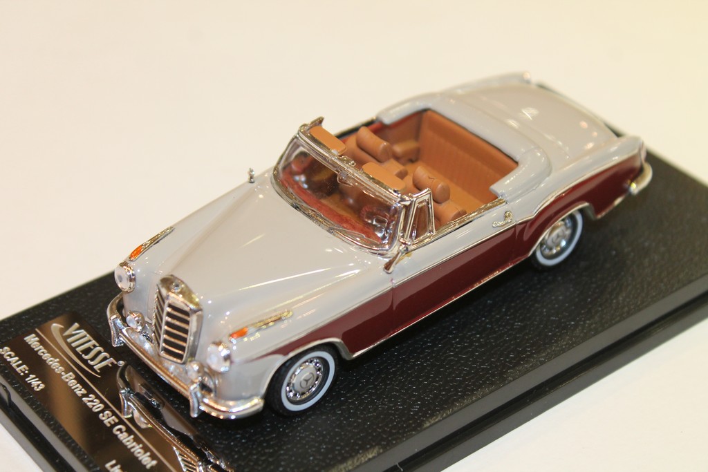 MERCEDES-BENZ 220SE CABRIOLET 1959 VITESSE 1/43°