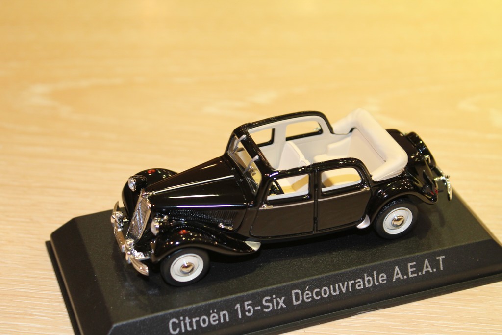 CITROEN TRACTION 15 SIX DECOUVRABLE 1951 NOREV 1/43°