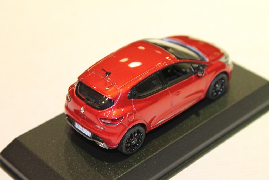RENAULT CLIO RS 2013 ROUGE METAL NOREV 1/43°A