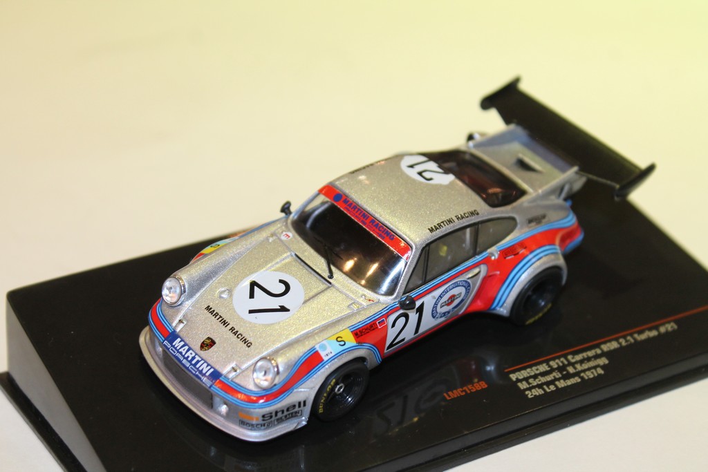 PORSCHE 911 RSR TURBO 2.1L N°21 LM 1974 IXO 1/43°