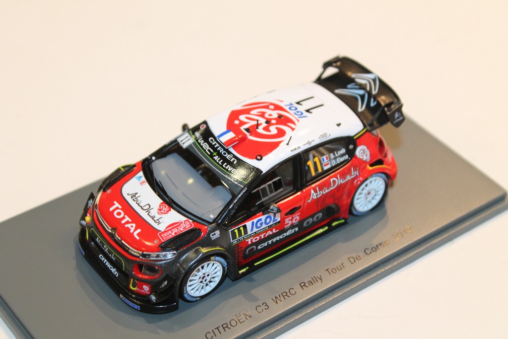 CITROEN C3 WRC LOEB TDC 2018 SPARK 1/43°