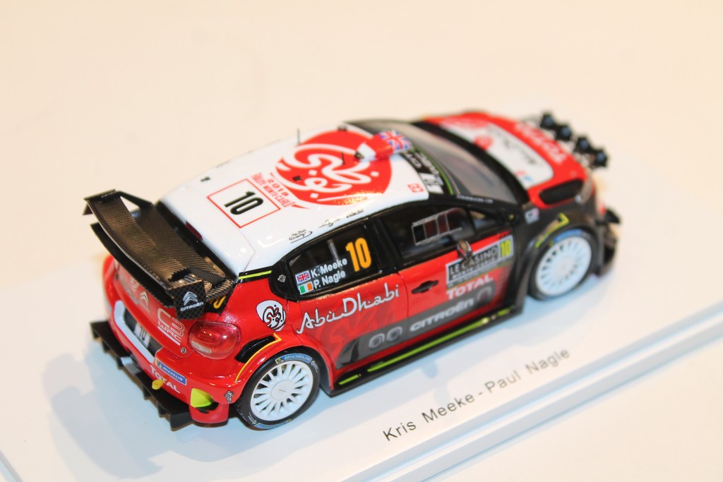 CITROEN C3 WRC MEEKE MC2018 SPARK 1/43°