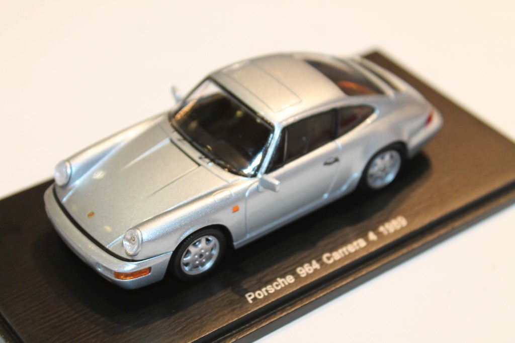 PORSCHE 911 - 964 C4 1989 ARGENT SPARK 1/43°
