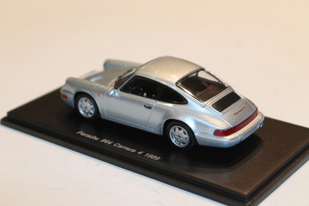 PORSCHE 911 - 964 C4 1989 ARGENT SPARK 1/43°