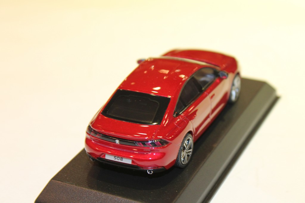 PEUGEOT 508 GT 2018 ROUGE NOREV 1/43°