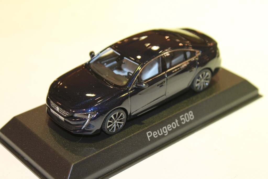 PEUGEOT 508 2018 BLEU NOREV 1/43°