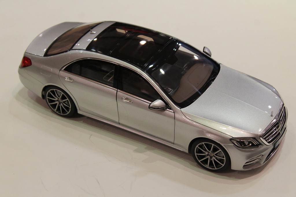 MERCEDES CLASSE-S AMG LINE 2018 ARGENT NOREV 1/18°