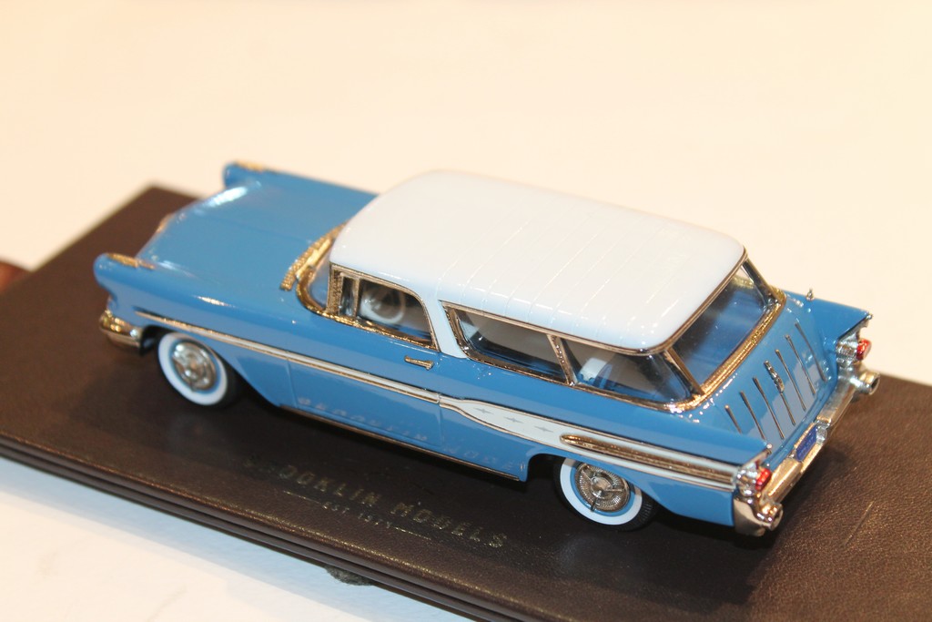 PONTIAC SAFARI 2-DOORS SW 1957 BROOKLIN 1/43°