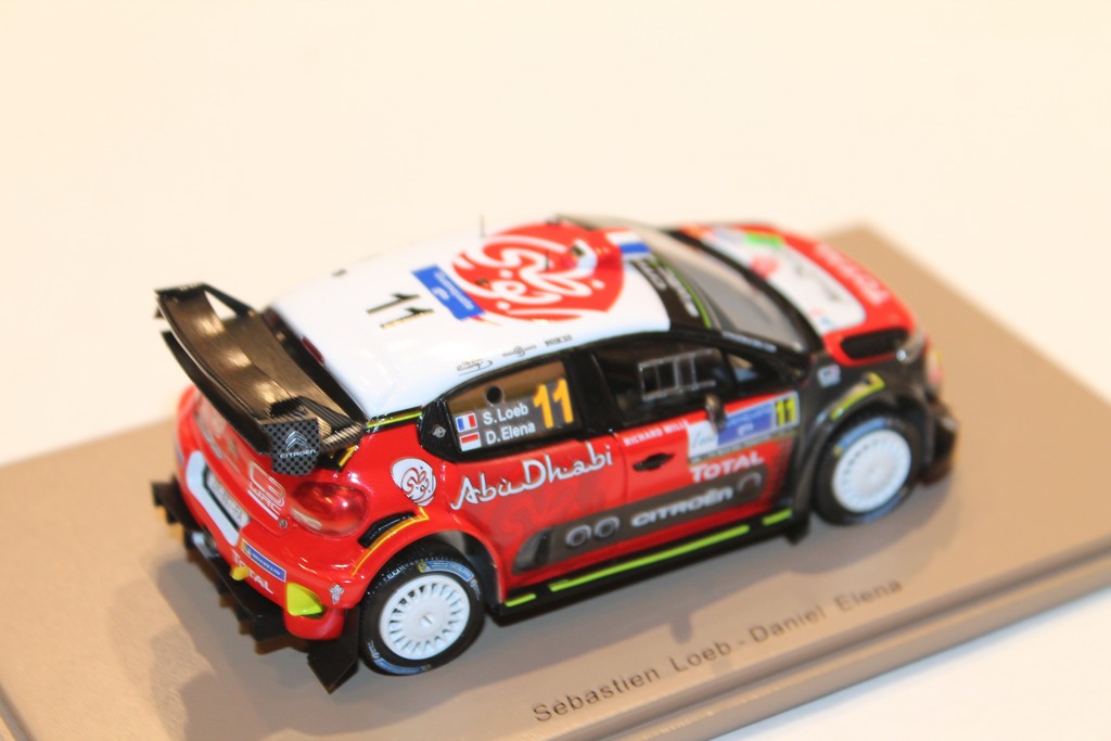 CITROEN C3 WRC MEXIQUE 2018 LOEB SPARK 1/43°