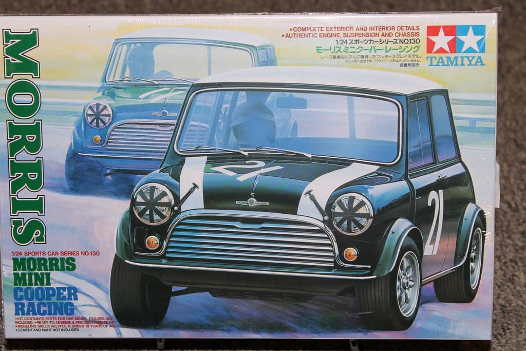 MORRIS MINI COOPER RACING TAMIYA 1/24°