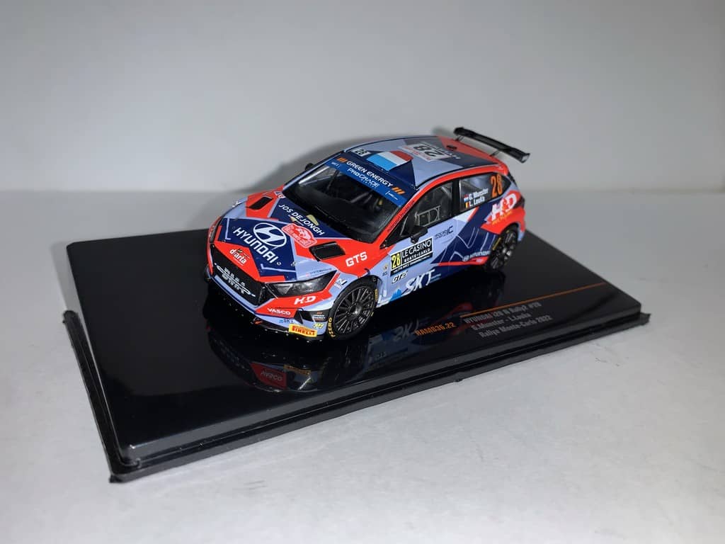 HYUNDAI i20 N RALLY2 N°28 RALLYE MONTECARLO 2022 IXO 1/43°