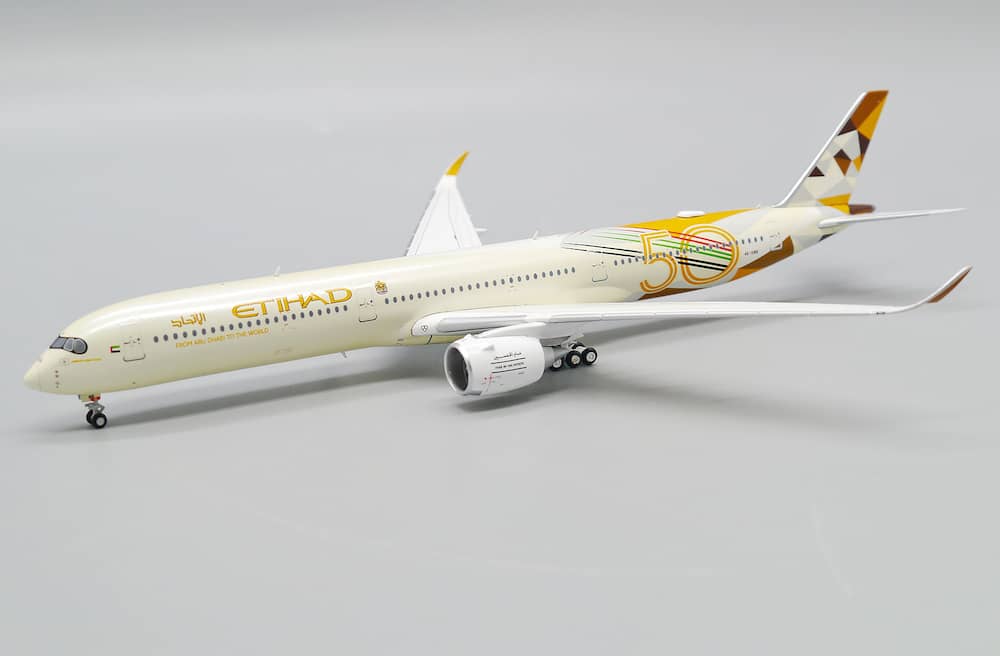 AIRBUS A350-1000 50 ANS ETIHAD AIRWAYS HERPA 1/500°