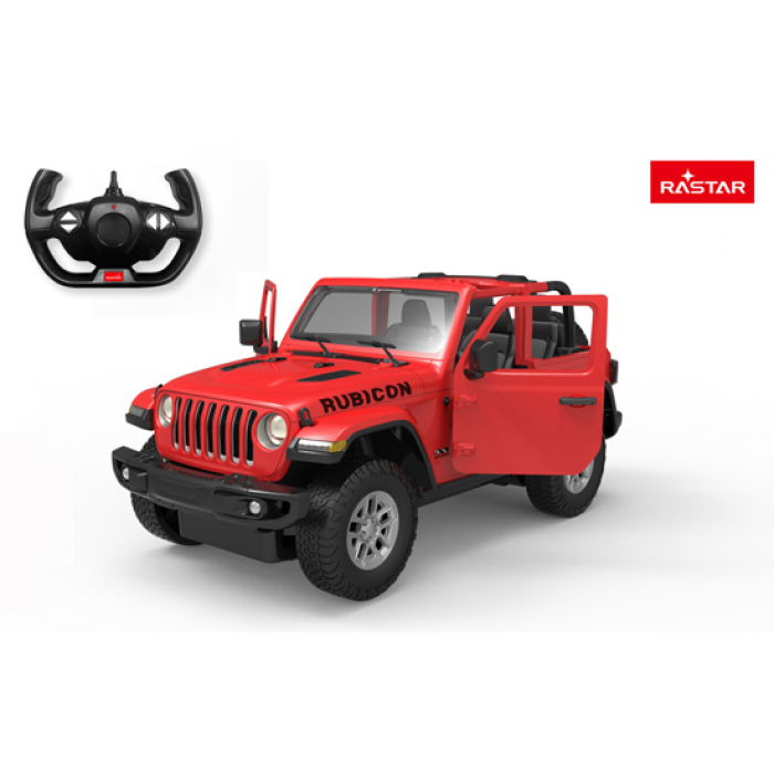 JEEP WRANGLER RUBICON RED RASTAR 1/14°