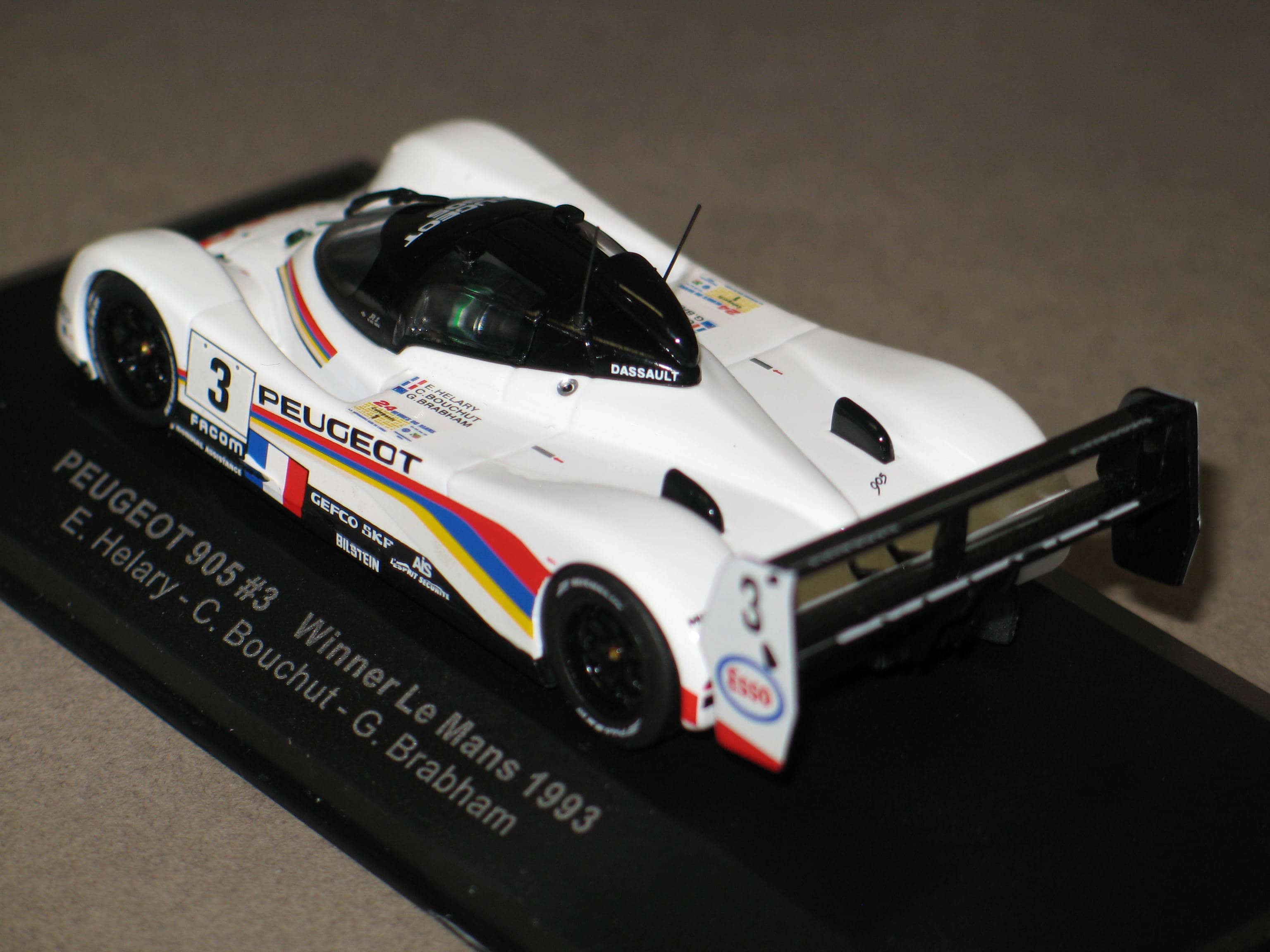 PEUGEOT 905 LE MANS 1993 1/43° IXO